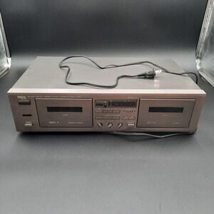Yamaha K-60 Stereo Double Cassette Deck Vintage Japan Dolby B&C Tested